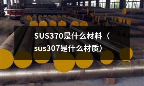 SUS370是什么材料（sus307是什么材質(zhì)）
